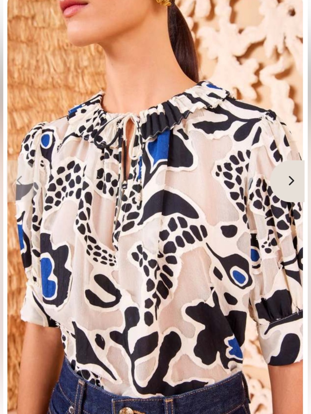 Ulla Johnson Ulla Johnson- Marcella Top- Porcelain
